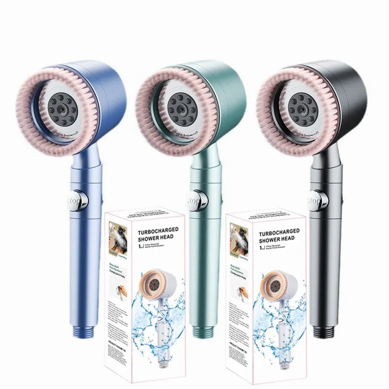 Bluejw New Multifunction Showerhead with Filters - Powerful Pressurized Handheld Bath Shower Set for Home - Image 2